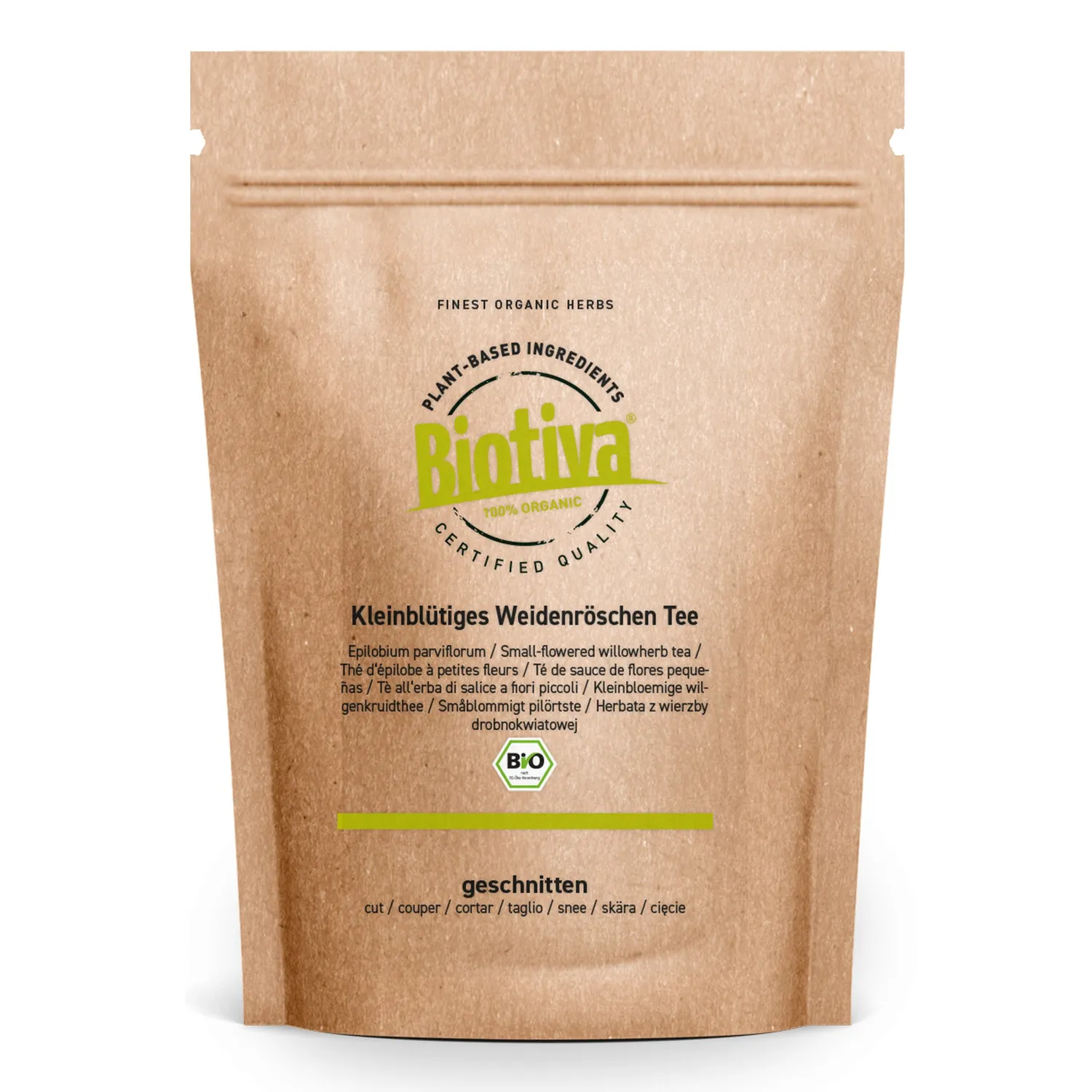 Biotiva Weidenröschen Tee Bio mild