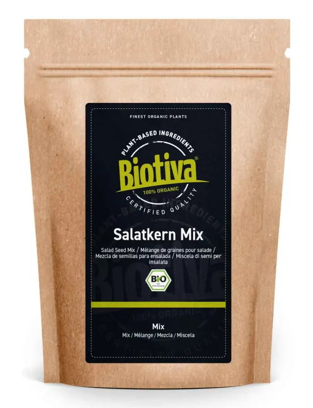 Biotiva Salatkernmix Bio Saatenmix 200g nussig