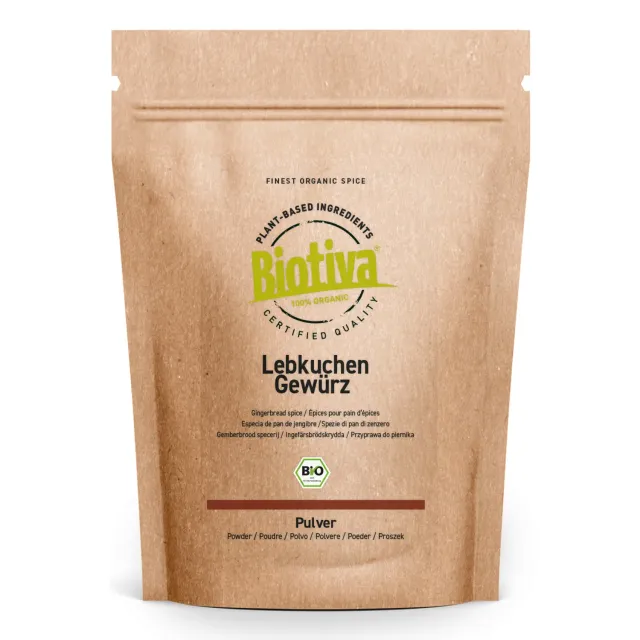 Biotiva Lebkuchengewürz Bio 100g mit Ceylon-Zimt