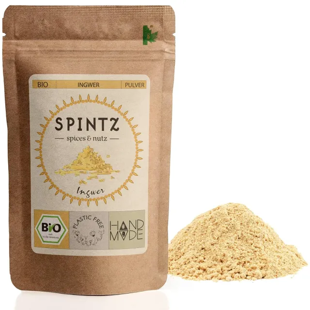 SPINTZ Bio Ingwer Pulver scharf-würzig