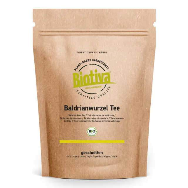 Biotiva Baldrianwurzel Bio Tee naturrein