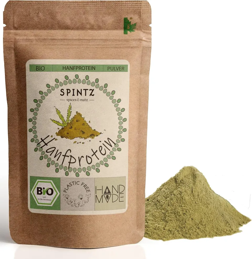 SPINTZ Bio Hanfprotein Pulver nussig