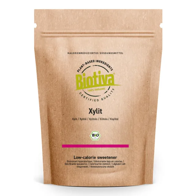 Biotiva Xylit Bio 800g Birkenzucker