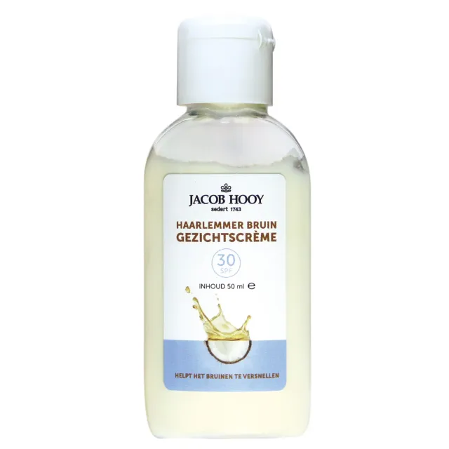 Jacob Hooy Haarlemmer Bruin Gesichtscreme SPF 30 50 ml