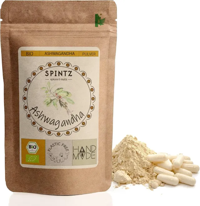 SPINTZ Bio Ashwagandha Kapseln HPMC