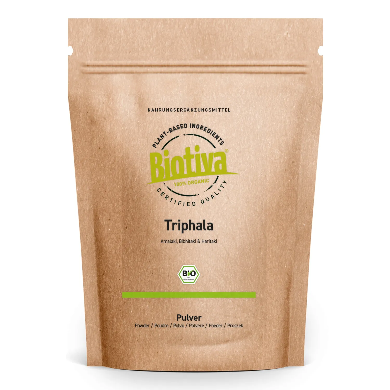 Biotiva Triphala Bio Pulver naturrein