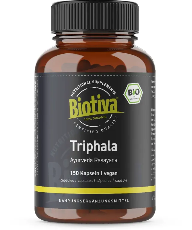 Biotiva Triphala Bio Kapseln vegan