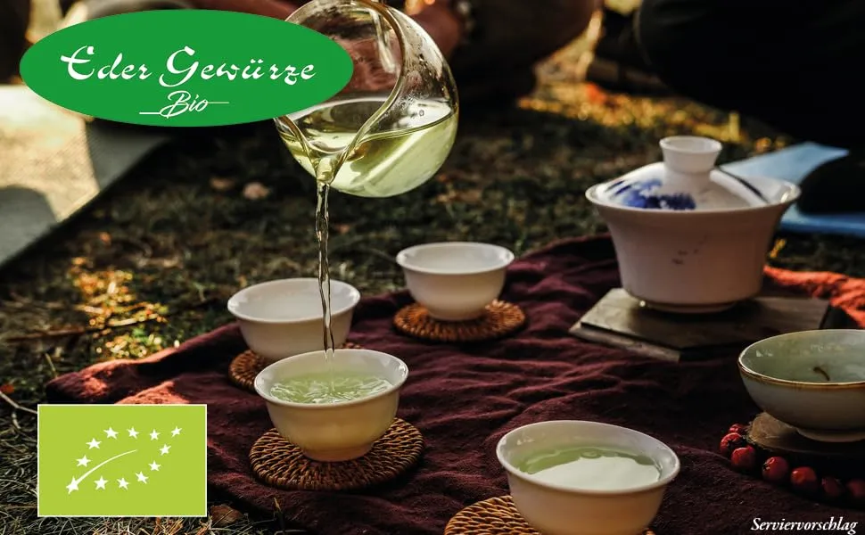 Eder Gewürze Bio Grüner Tee China Gunpowder