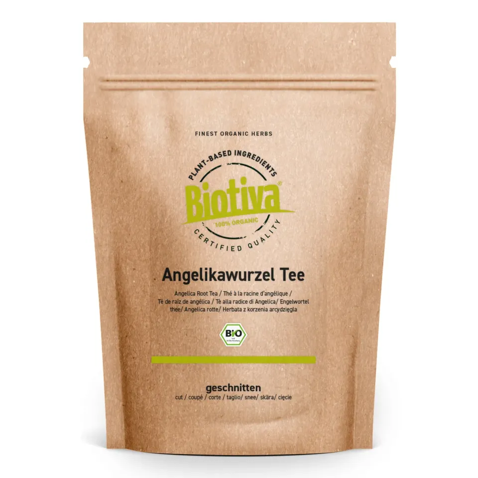 Biotiva Angelikawurzel Tee Bio 100g naturrein
