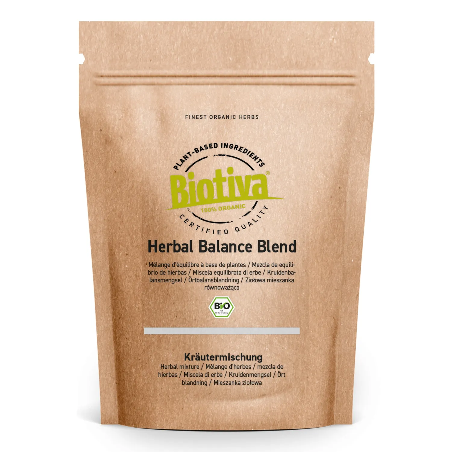 Biotiva Basentee Herbal Balance Blend Bio Tee 100g Kräuter