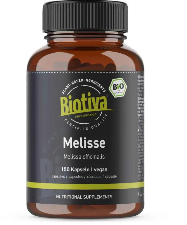 Biotiva Melissen Bio Kapseln vegan