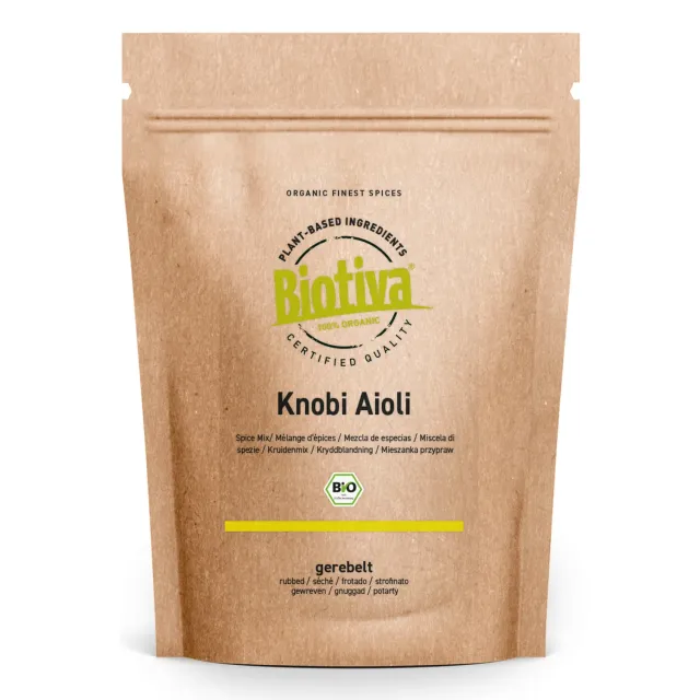 Biotiva Knobi Aioli Gewürzmischung 100g bio
