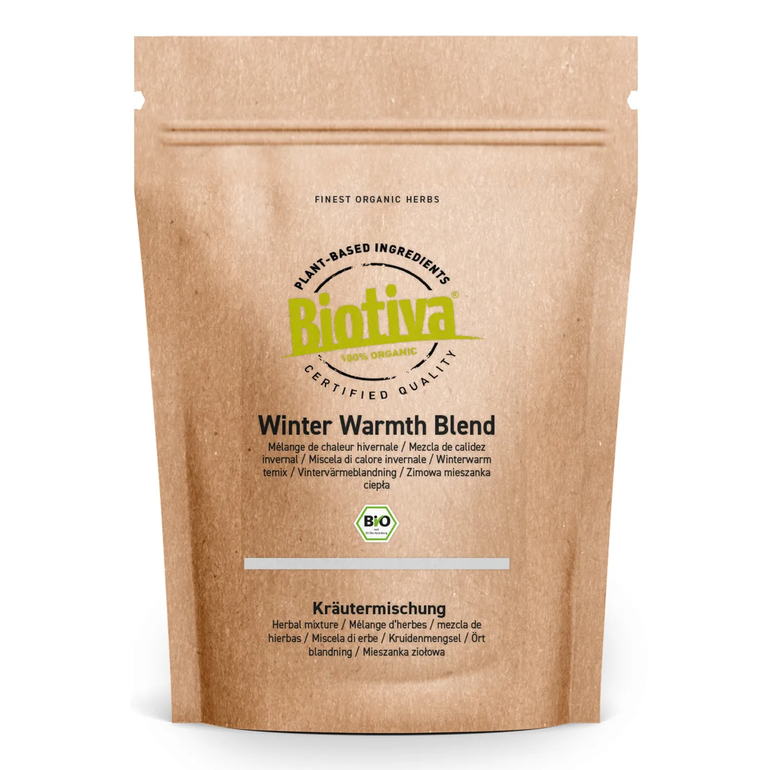 Biotiva Winter Warmth Blend Kräutertee 100g Bio