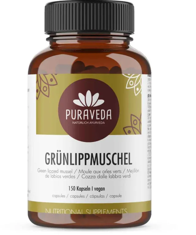 Biotiva Grünlippmuschel Kapseln 150 Stück vegan