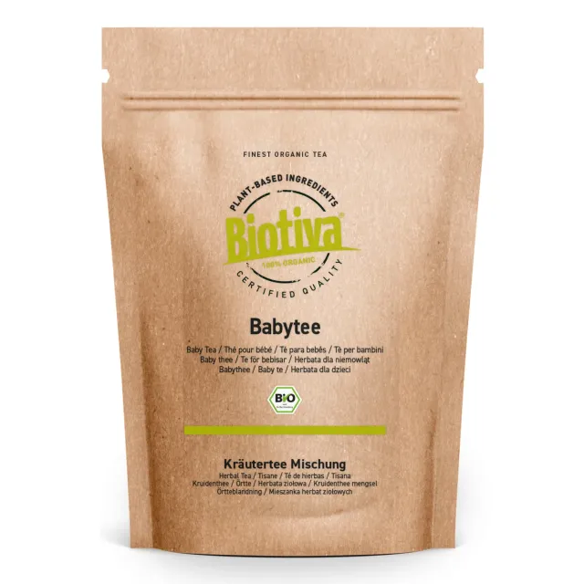Biotiva Babytee Bio Kräutertee 100g mit Fenchel