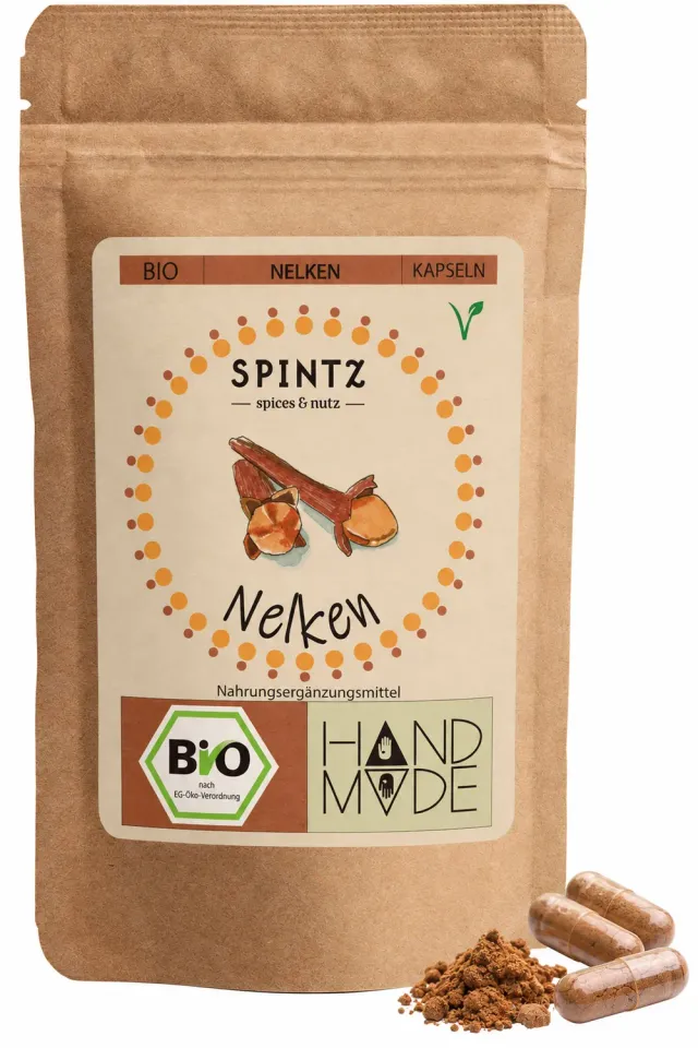 SPINTZ Bio Nelken Kapseln würzig
