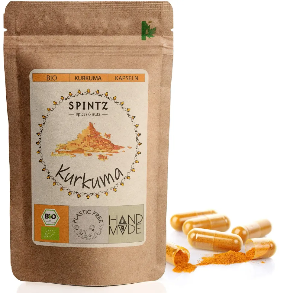 SPINTZ Bio Kurkuma Kapseln HPMC