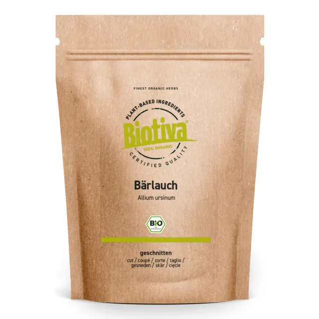 Biotiva Bärlauch geschnitten Bio 250g mild