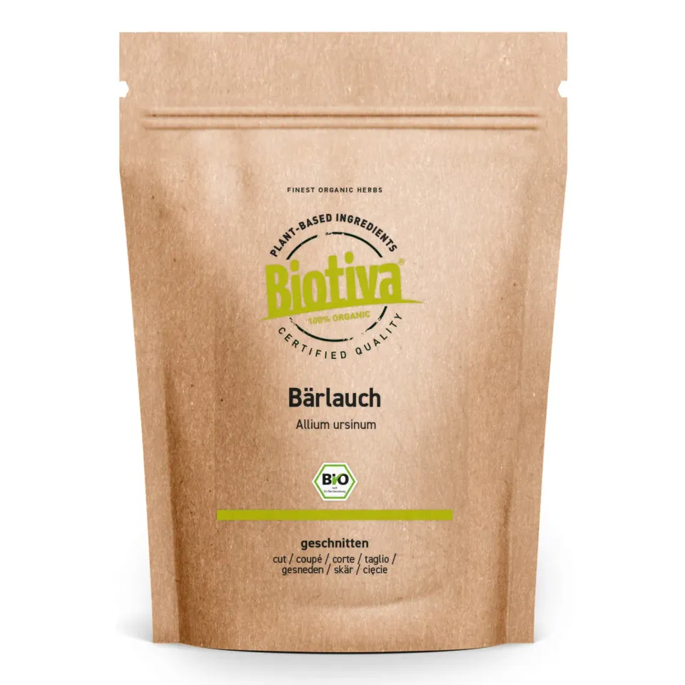Biotiva Bärlauch geschnitten Bio 250g mild