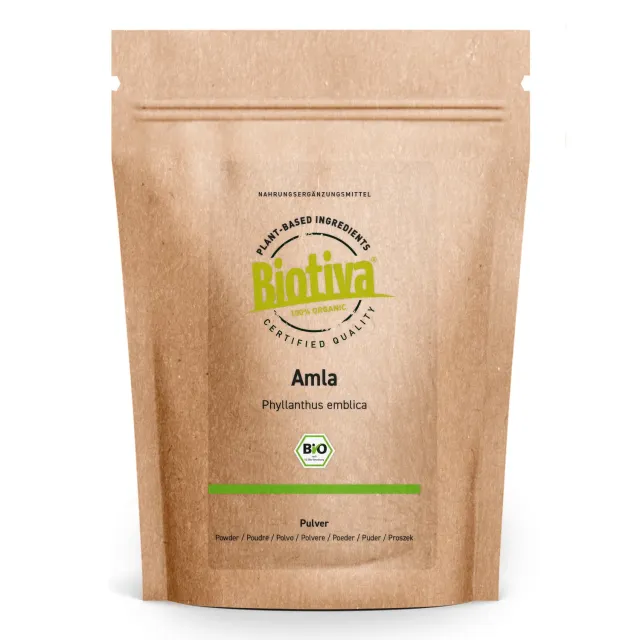 Biotiva Amla Pulver Bio gemahlen
