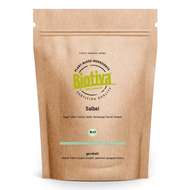 Biotiva Salbei Tee Bio gerebelt