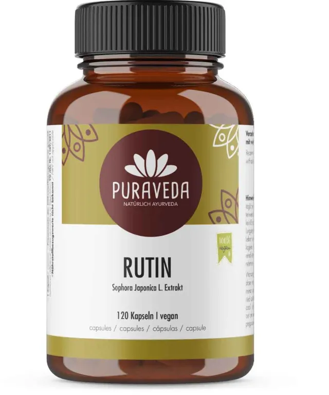 Biotiva Rutin hochdosiert Kapseln 120 St vegan