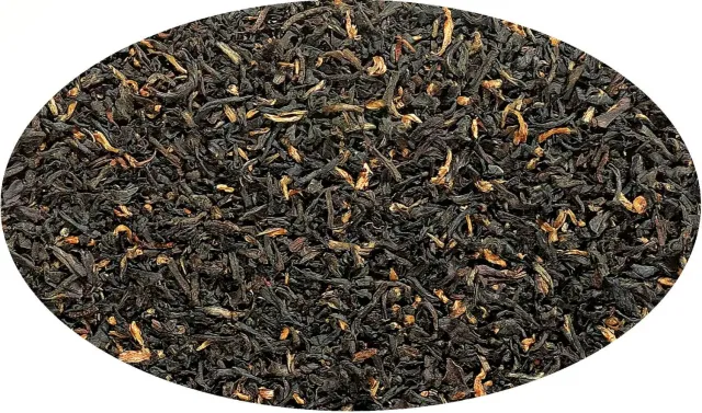Eder Gewürze Bio Assam Halmari TGFBOP Schwarztee 500g malzig