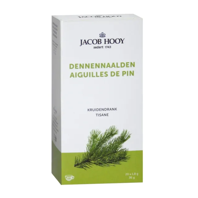 Jacob Hooy Kiefernnadeln Kräutertee 20 Beutel mild