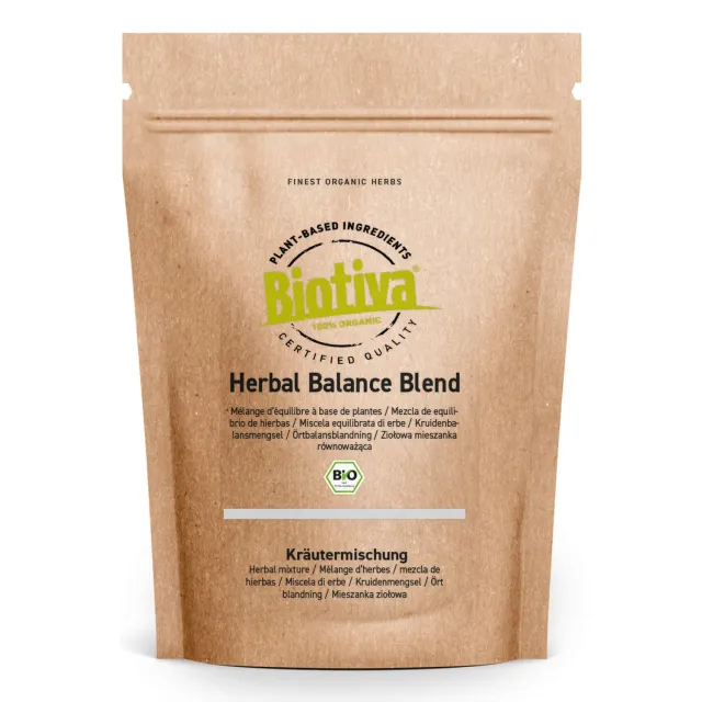 Biotiva Basentee Herbal Balance Blend Bio Tee 100g Kräuter
