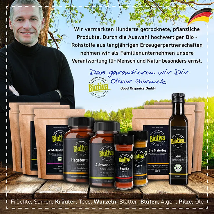 Biotiva Baldrian Bio Kapseln vegan