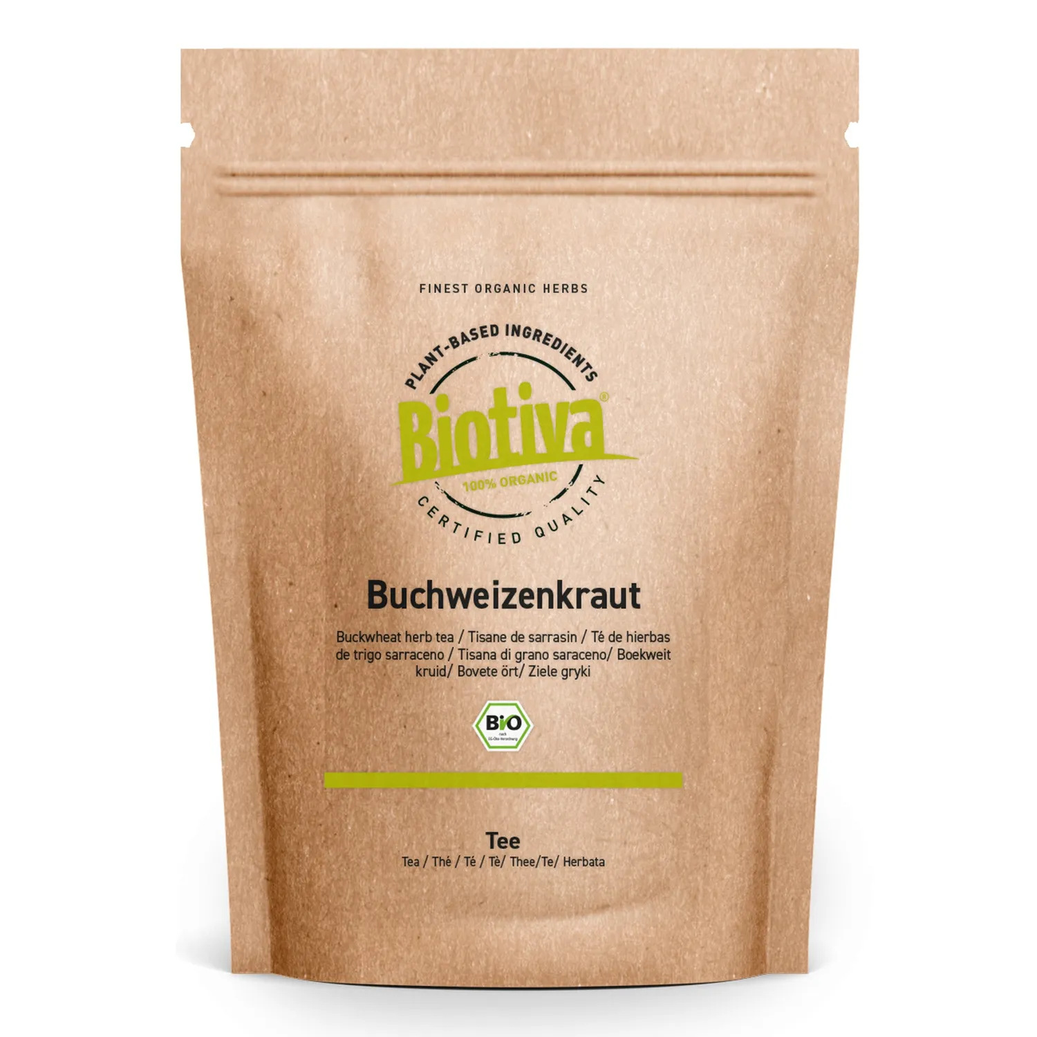Biotiva Buchweizenkraut Tee Bio 250 g vegan
