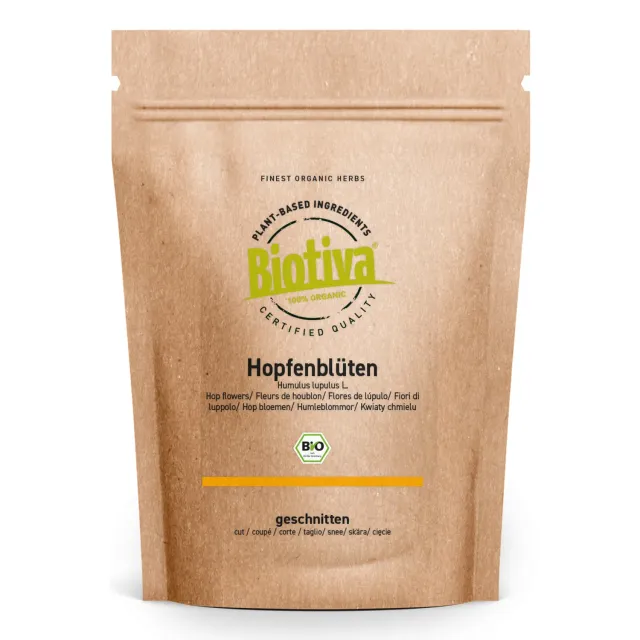Biotiva Hopfenblüten Tee Bio herb-würzig