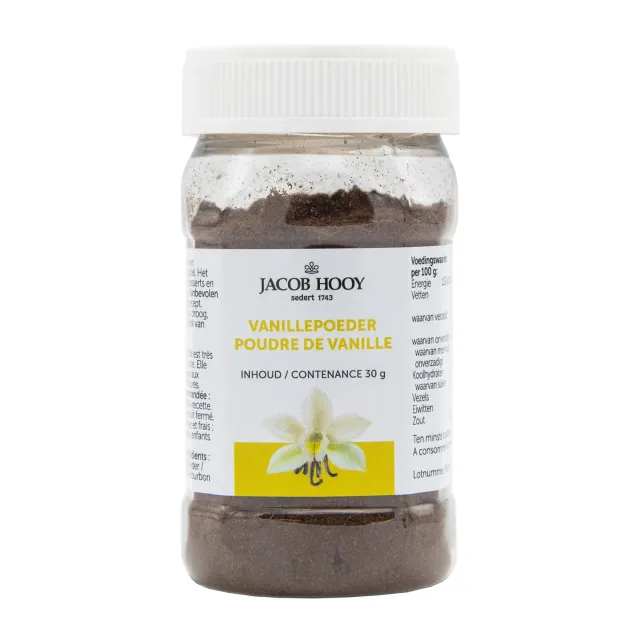 Jacob Hooy Vanillepulver süss 30 g aromatisch