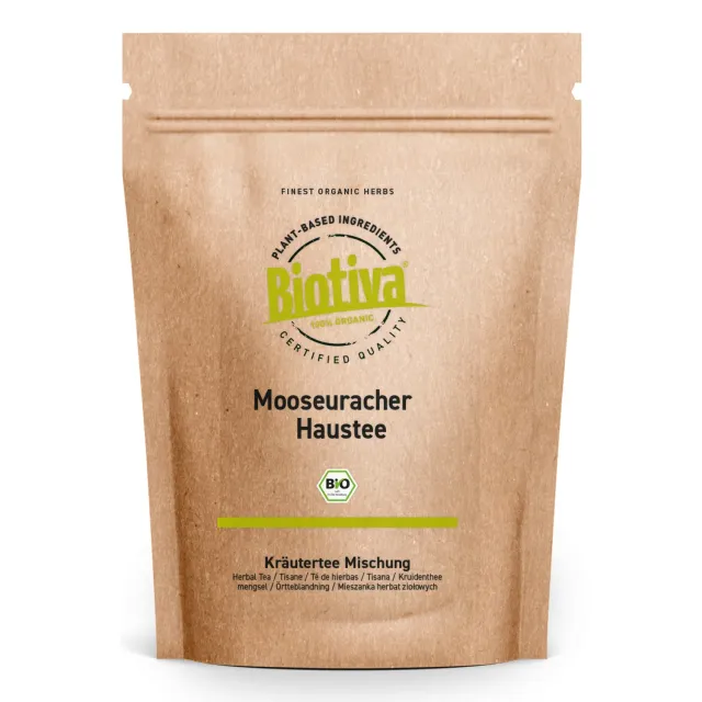 Biotiva Mooseuracher Haustee Bio Kräutertee oberbayerisch