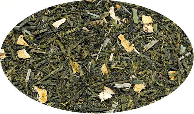 Eder Gewürze Sencha Lemon Zitrone Grüntee 1kg frisch