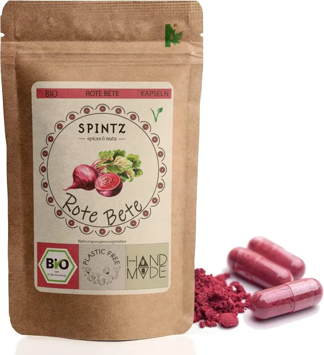 SPINTZ Bio Rote Bete Kapseln Pulverkapseln