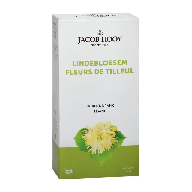 Jacob Hooy Lindebloesem Lindenblüten Kräutertee naturrein
