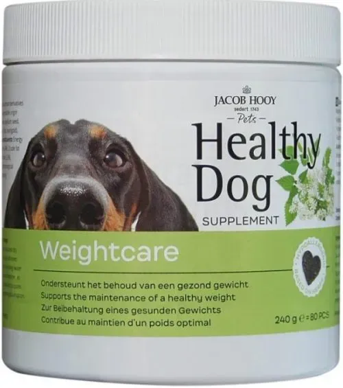 Jacob Hooy Healthy Dog Weightcare Hundefutter Gewichtskontrolle