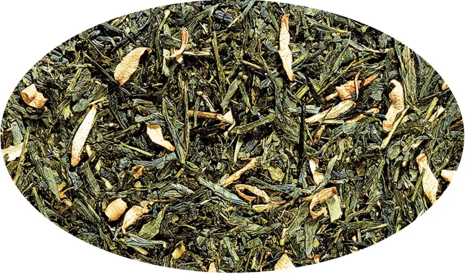 Eder Gewürze - Bio Grüner Tee Sencha Orange aromatisiert