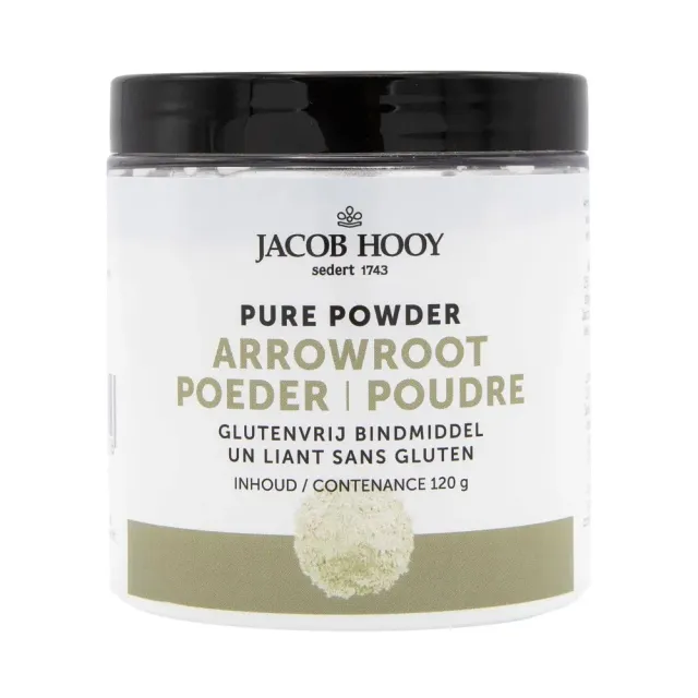 Jacob Hooy Arrowroot Bindemittel Pfeilstärke 120g glutenfrei