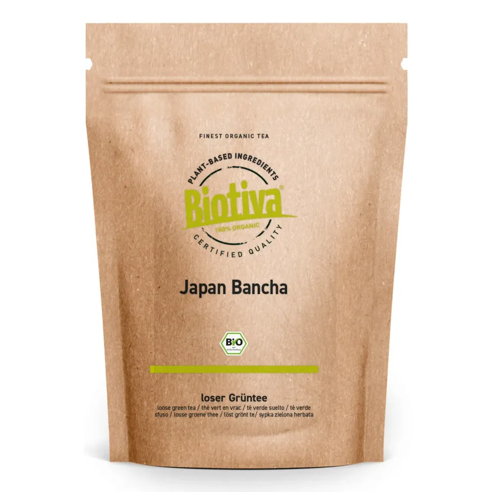 Biotiva Bancha Grüntee Japan 100g Bio