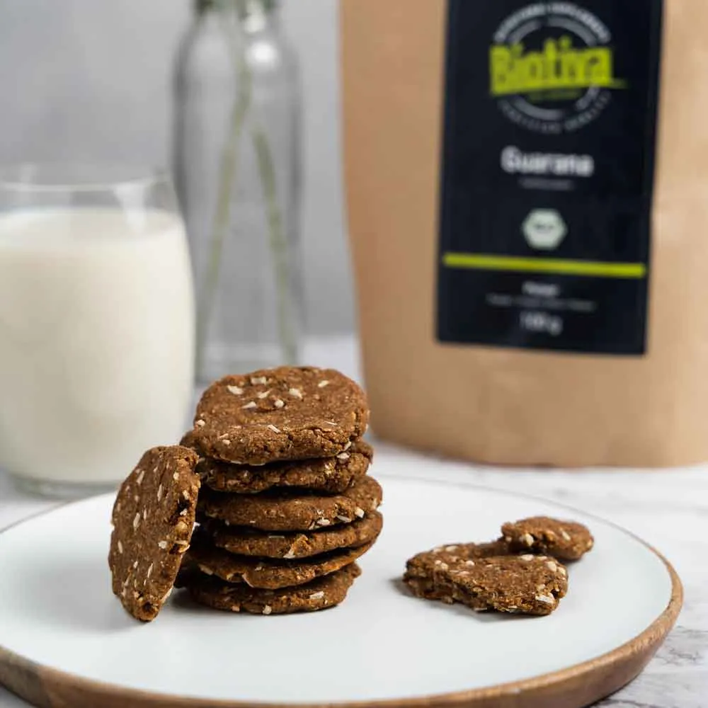 Biotiva Guarana Pulver Bio koffeinhaltig