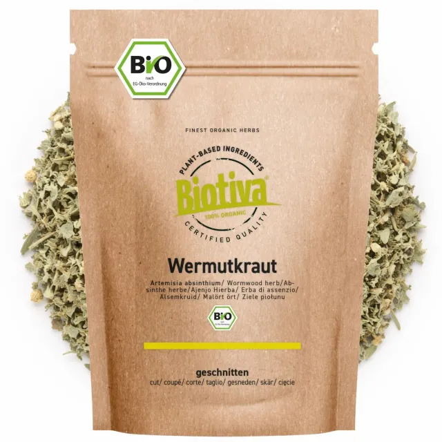 Biotiva Wermutkraut Tee Bio bitter