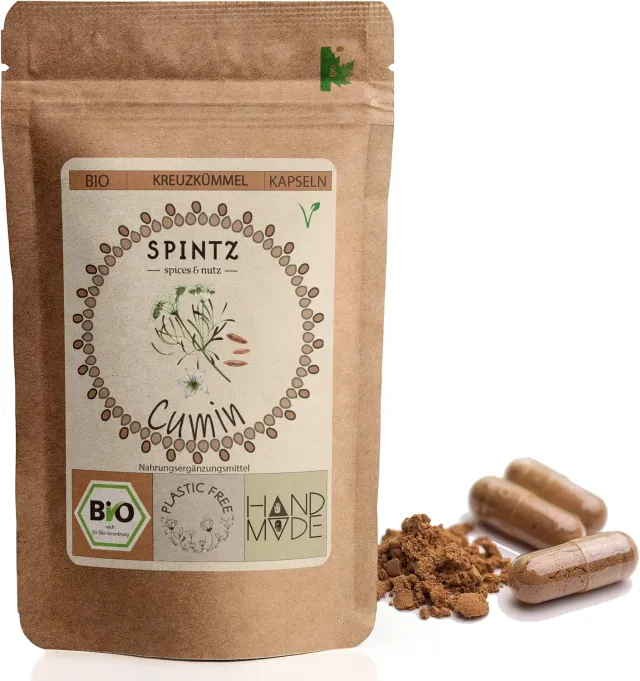 SPINTZ Bio Cumin Kapseln Kreuzkümmel