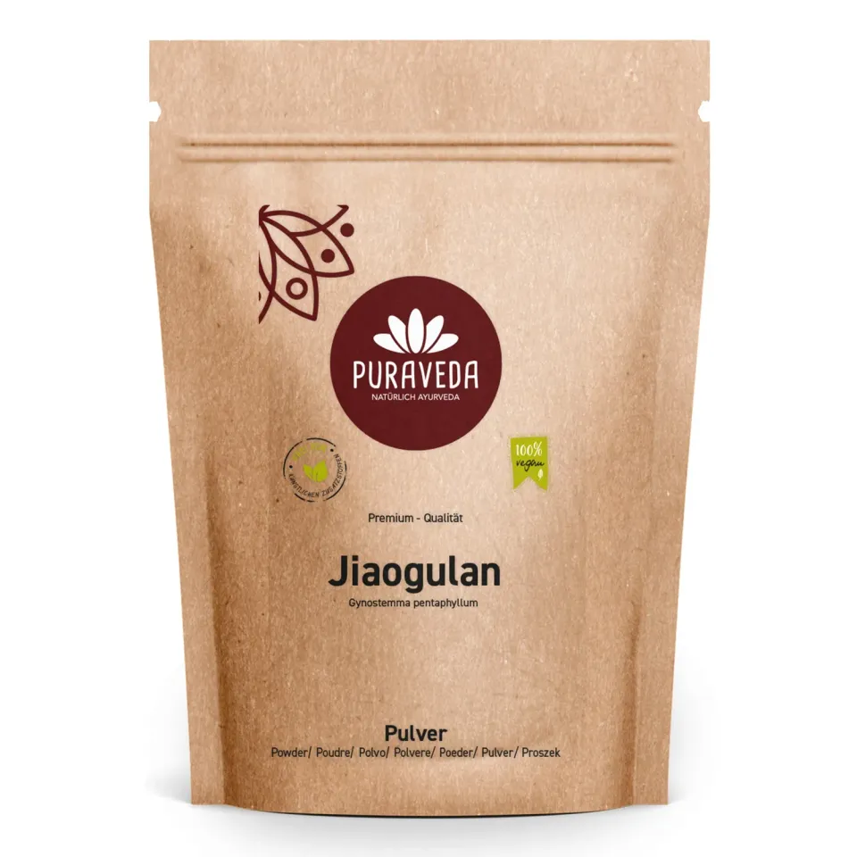 Biotiva Jiaogulan Pulver 100g naturrein