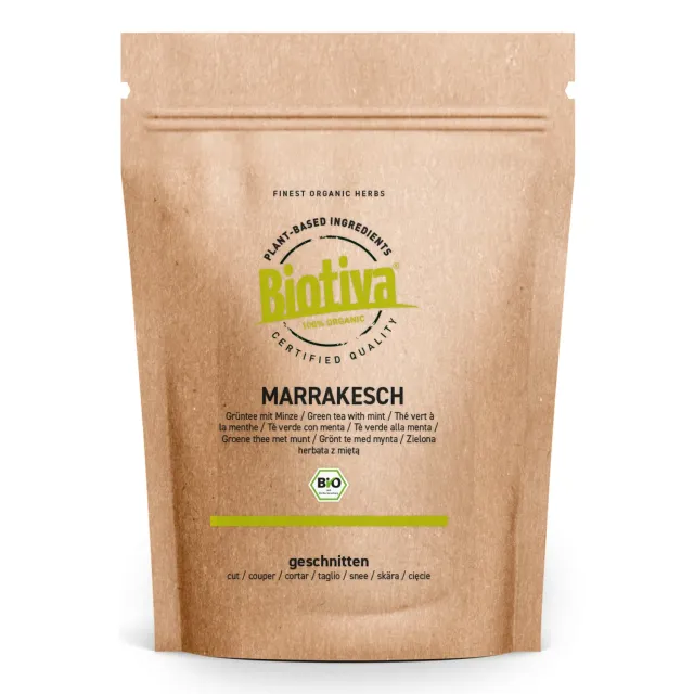 Biotiva Marrakesch Grüntee Minze Bio 100g
