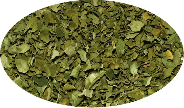 Eder Gewürze Bio Moringablätter geschnitten 8mm 500g mild