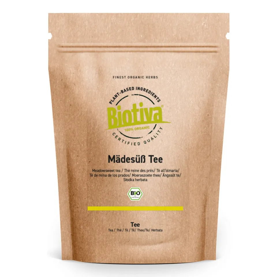 Biotiva Mädesüß Tee Bio 250g naturrein