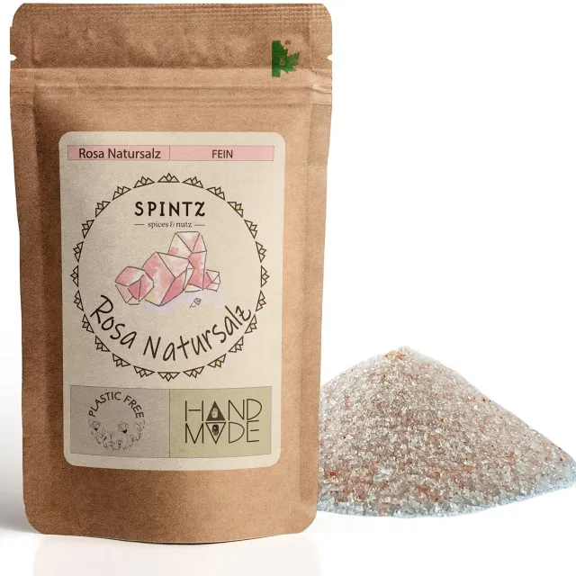 SPINTZ Rosa Natursalz zum Kochen und Backen