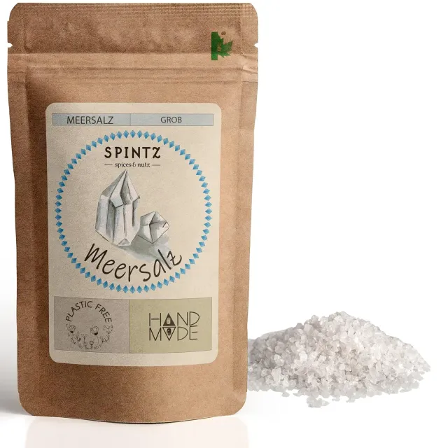 SPINTZ Meersalz grob für die Mühle